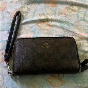 Coach Double Zip Wallet